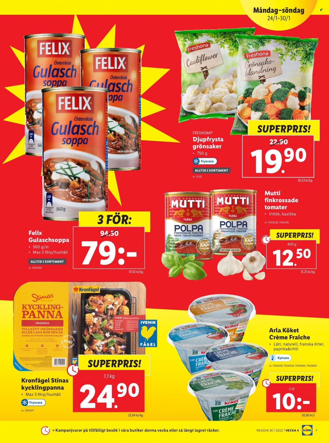 Lidl reklamblad - 24/1 2022 - 30/1 2022. Sida 7