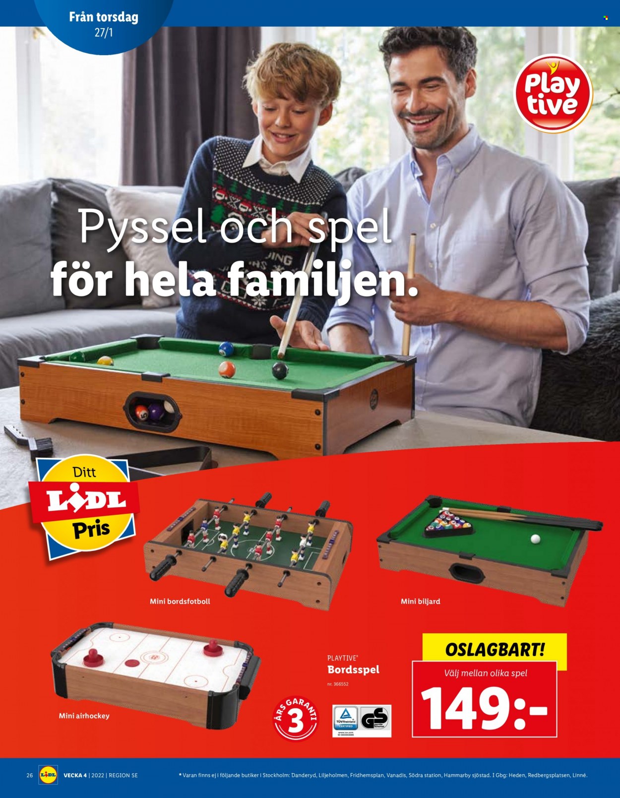 Lidl reklamblad - 24/1 2022 - 30/1 2022. Sida 26