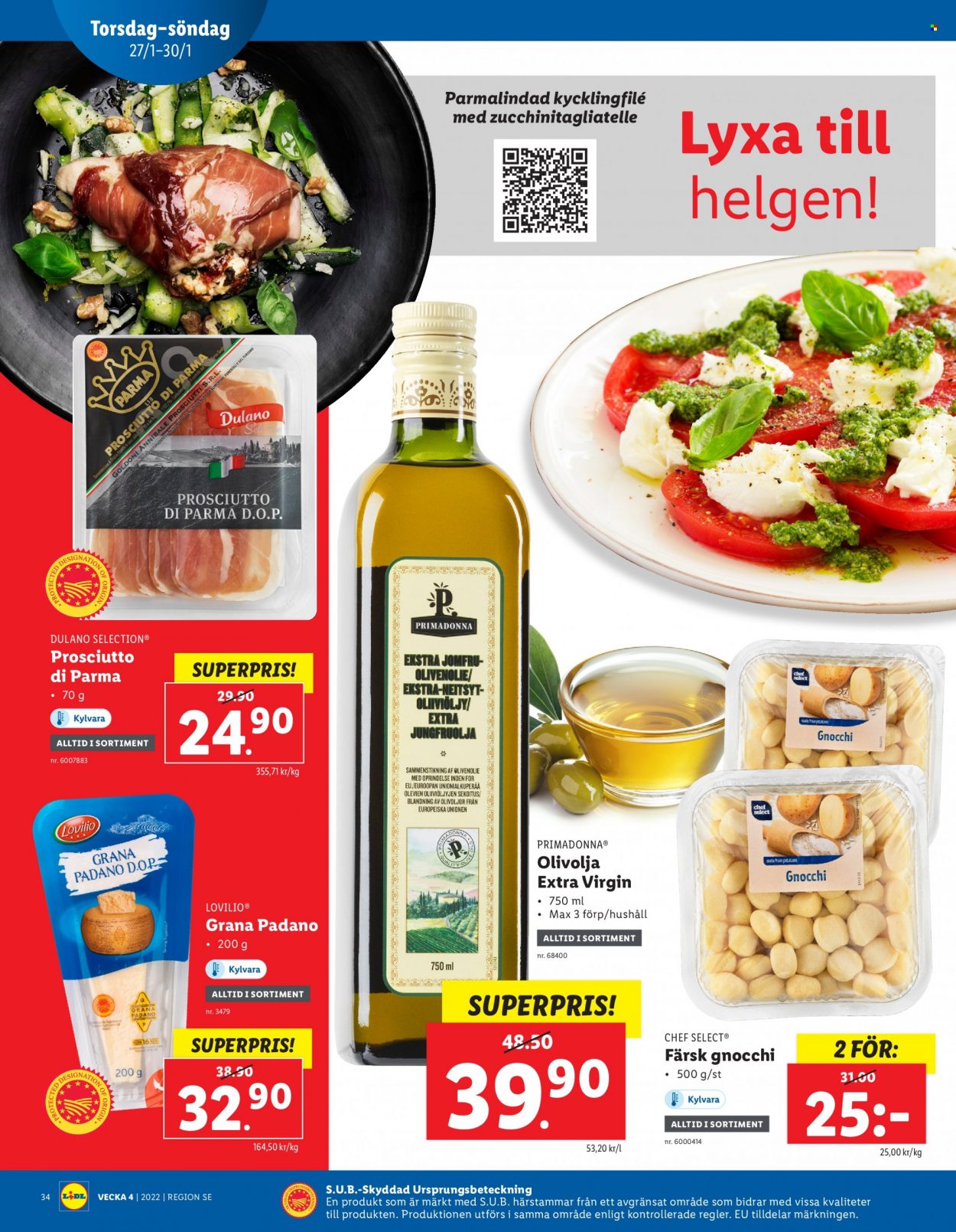 Lidl reklamblad - 24/1 2022 - 30/1 2022. Sida 34