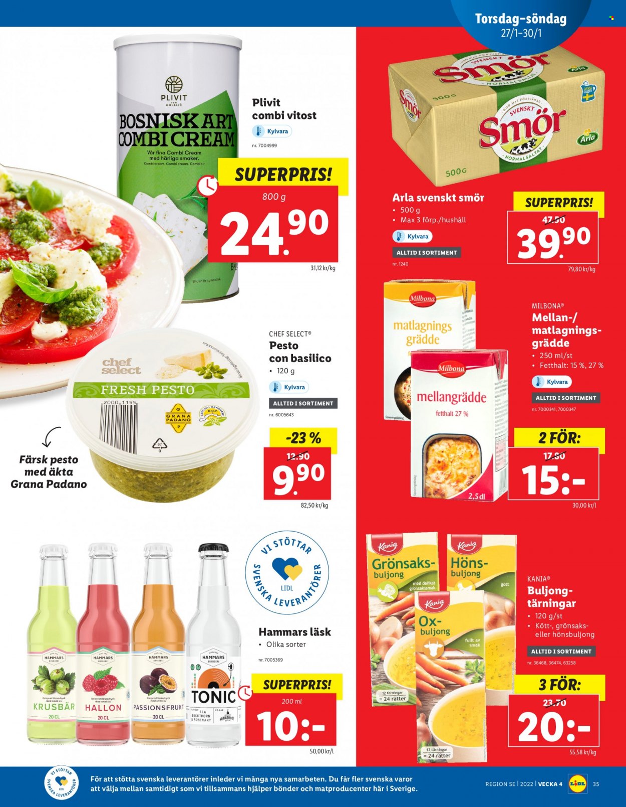 Lidl reklamblad - 24/1 2022 - 30/1 2022. Sida 35
