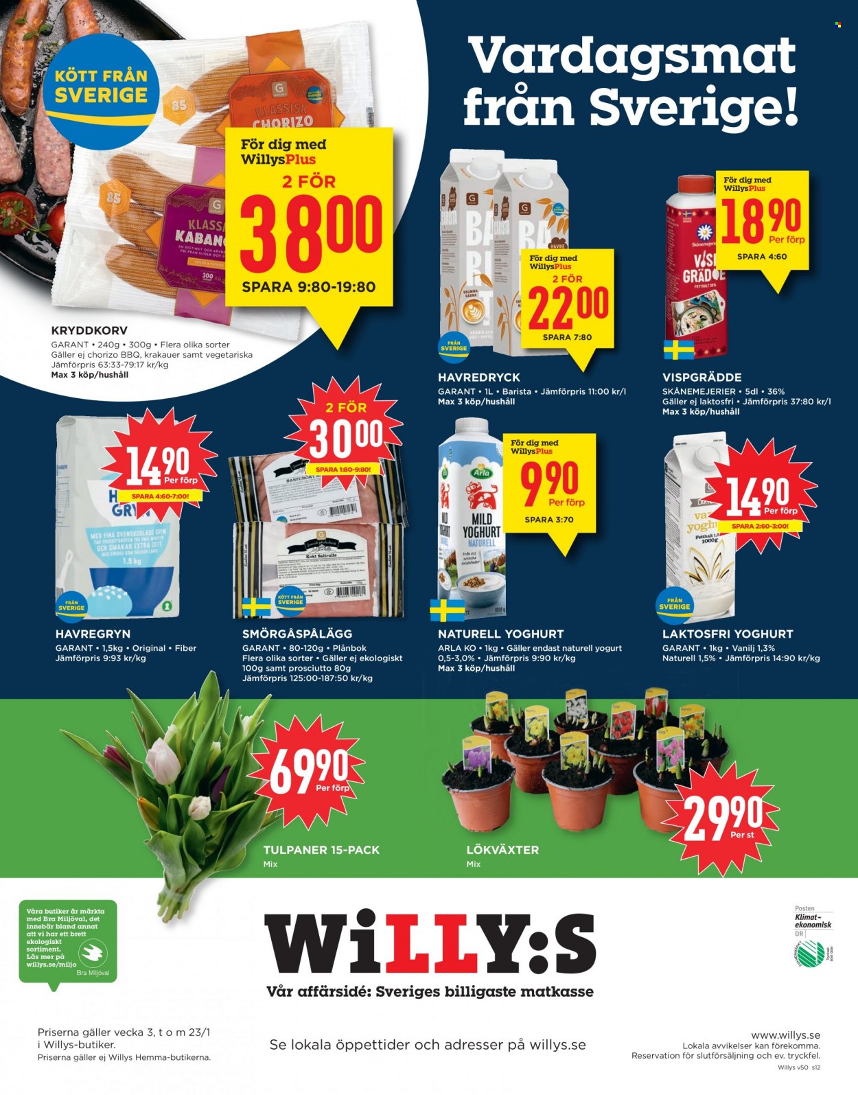 Willys reklamblad - 17/1 2022 - 23/1 2022. Sida 12