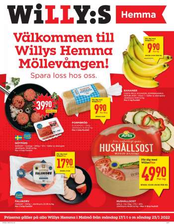 Willys reklamblad - 17/1 2022 - 23/1 2022.