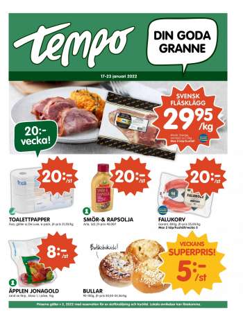 Tempo reklamblad - 17/1 2022 - 23/1 2022.