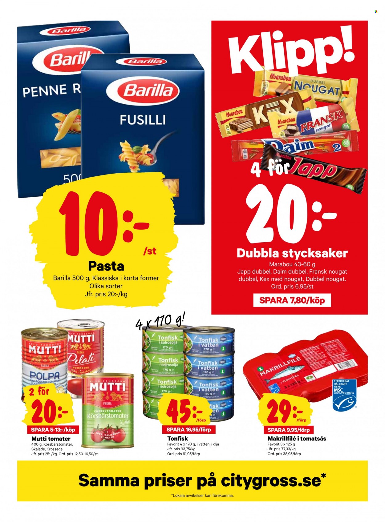 City Gross reklamblad - 17/1 2022 - 23/1 2022. Sida 13