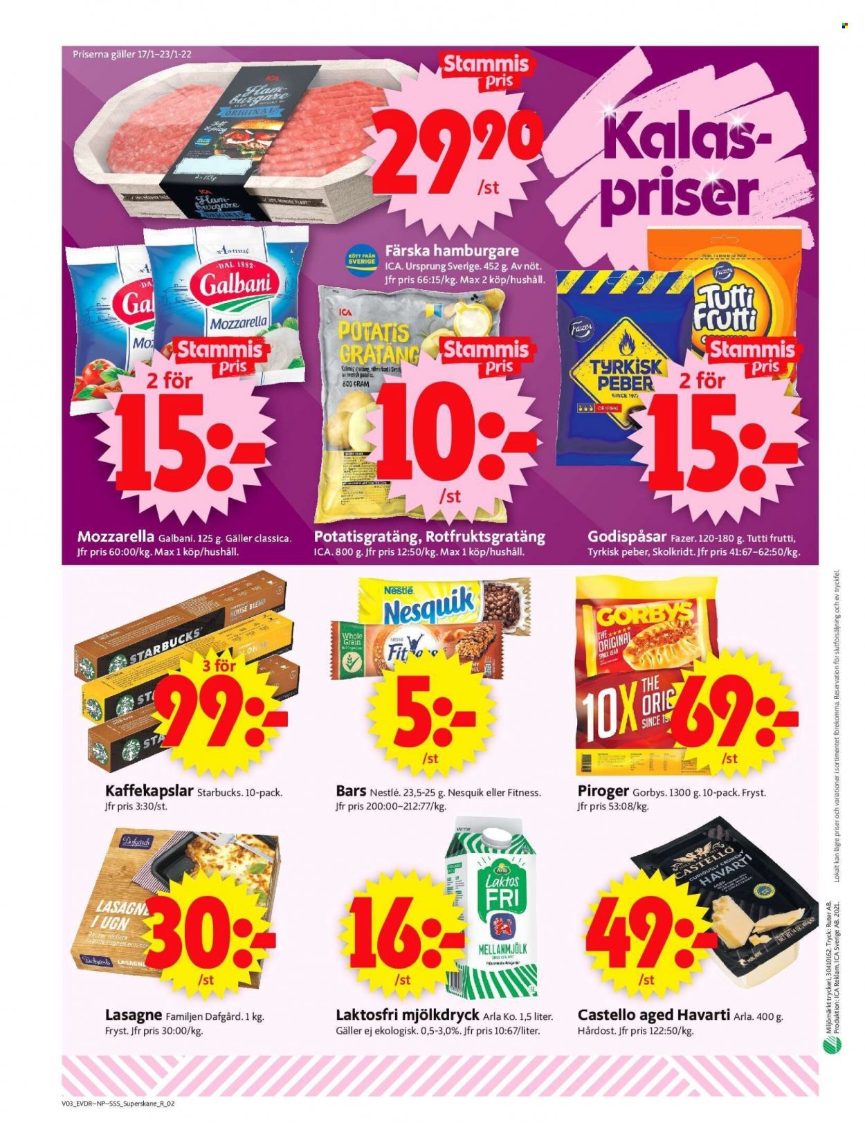 ICA reklamblad - 17/1 2022 - 23/1 2022. Sida 12