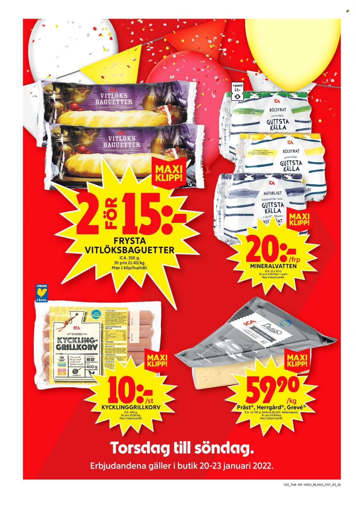 ICA reklamblad - 17/1 2022 - 23/1 2022. Sida 14