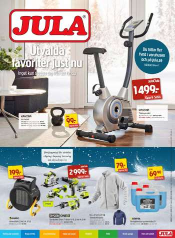 Jula reklamblad - 21/1 2022 - 6/2 2022.