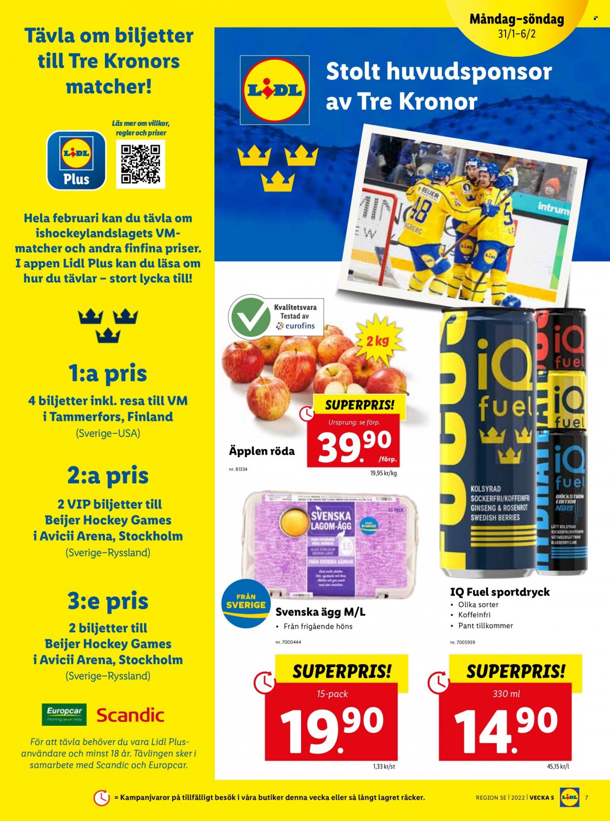 Lidl reklamblad - 31/1 2022 - 6/2 2022. Sida 7