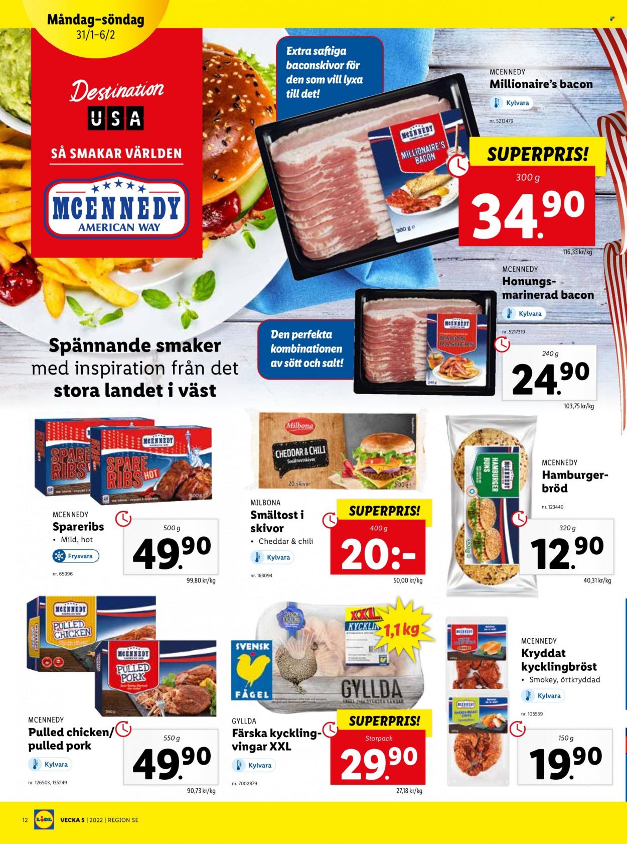 Lidl reklamblad - 31/1 2022 - 6/2 2022. Sida 12