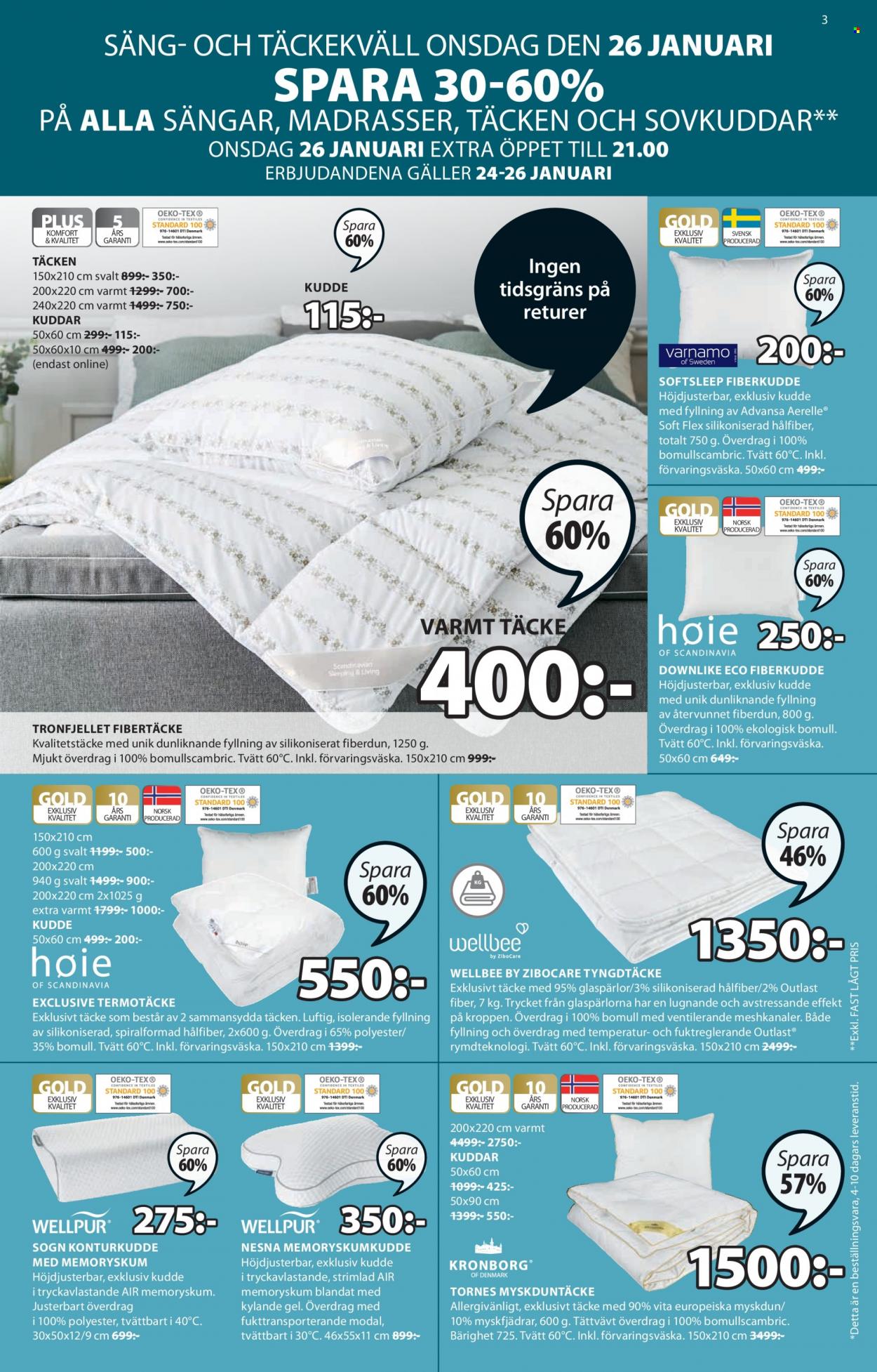 JYSK reklamblad - 24/1 2022 - 6/2 2022. Sida 3