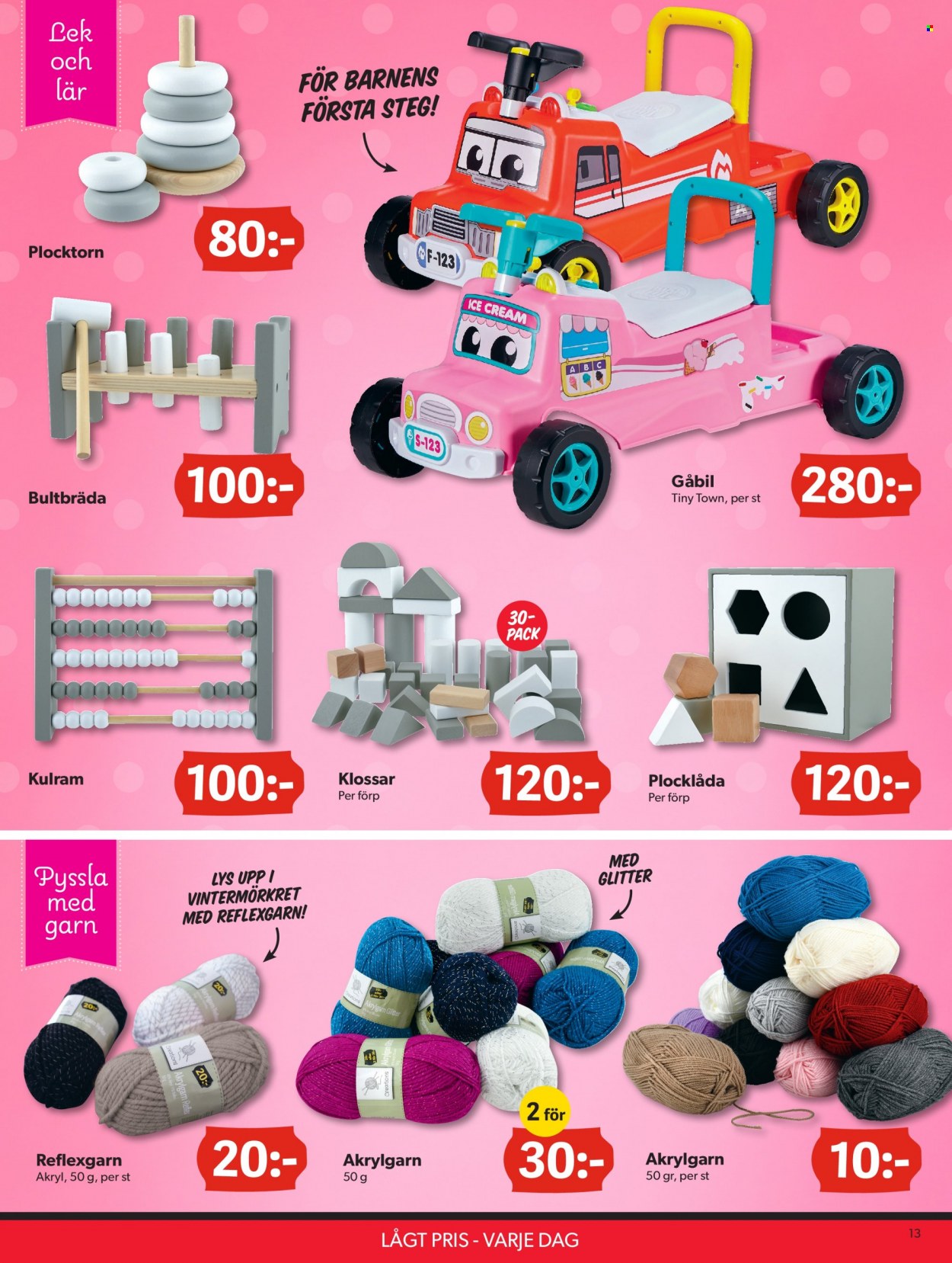 DollarStore reklamblad - 24/1 2022 - 20/2 2022. Sida 13