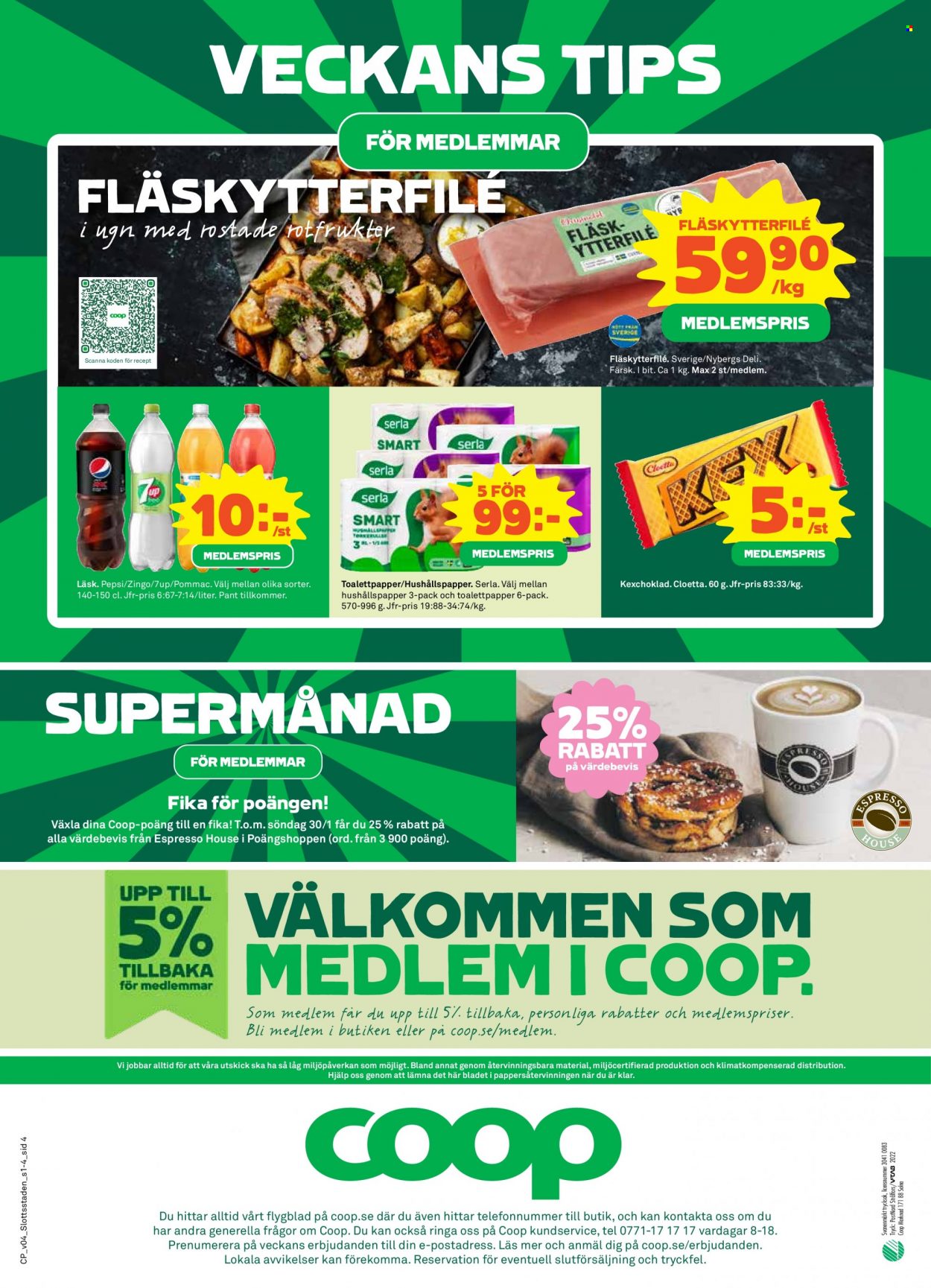 Coop reklamblad - 24/1 2022 - 30/1 2022. Sida 4