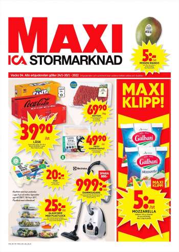 ICA reklamblad - 24/1 2022 - 30/1 2022.