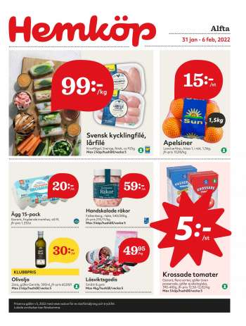 Hemköp reklamblad - 31/1 2022 - 6/2 2022.