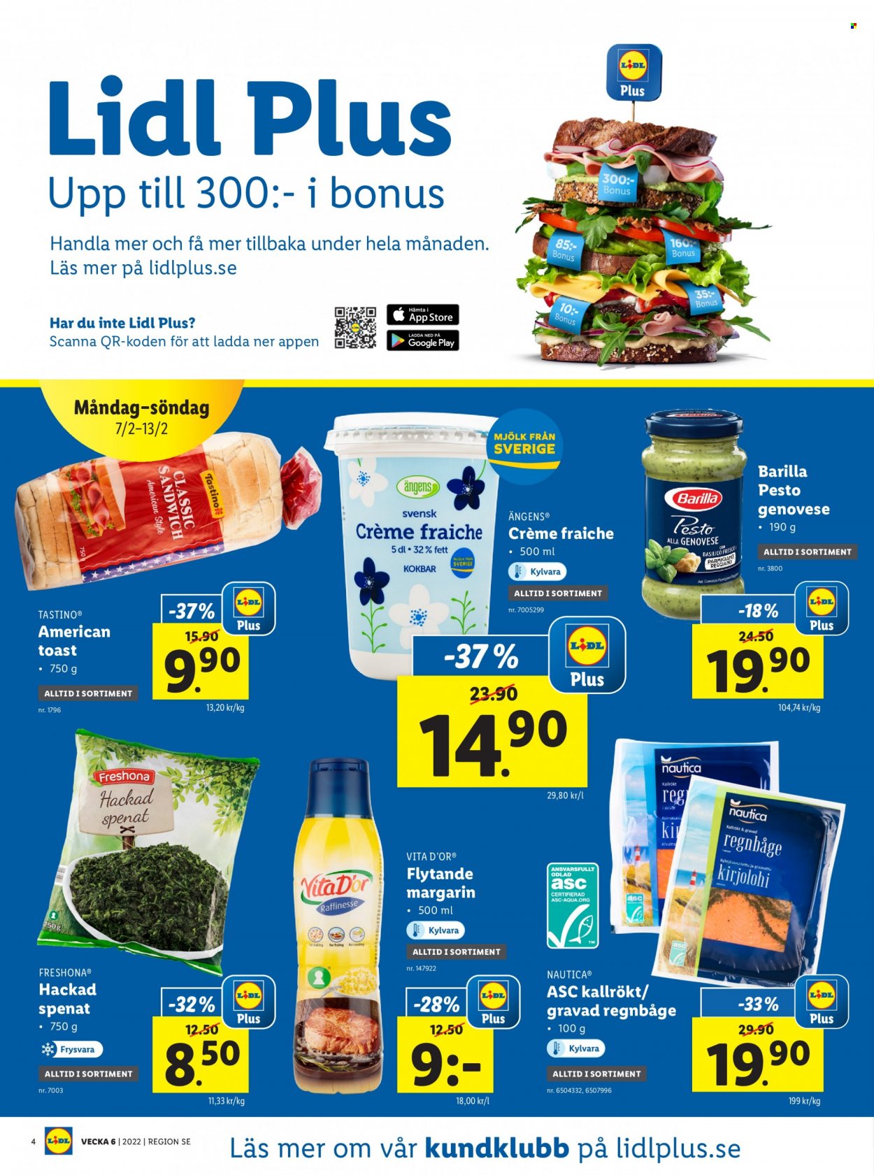 Lidl reklamblad - 7/2 2022 - 13/2 2022. Sida 4
