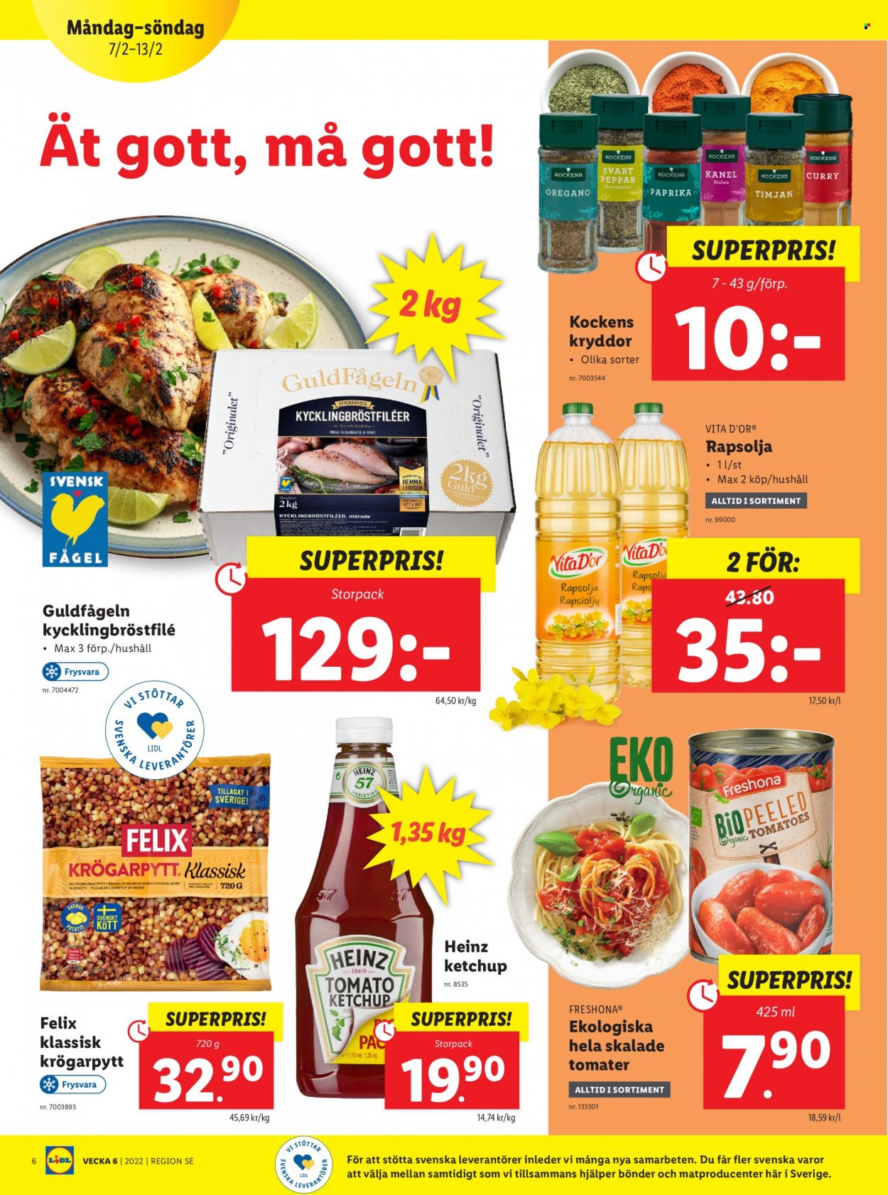 Lidl reklamblad - 7/2 2022 - 13/2 2022. Sida 6