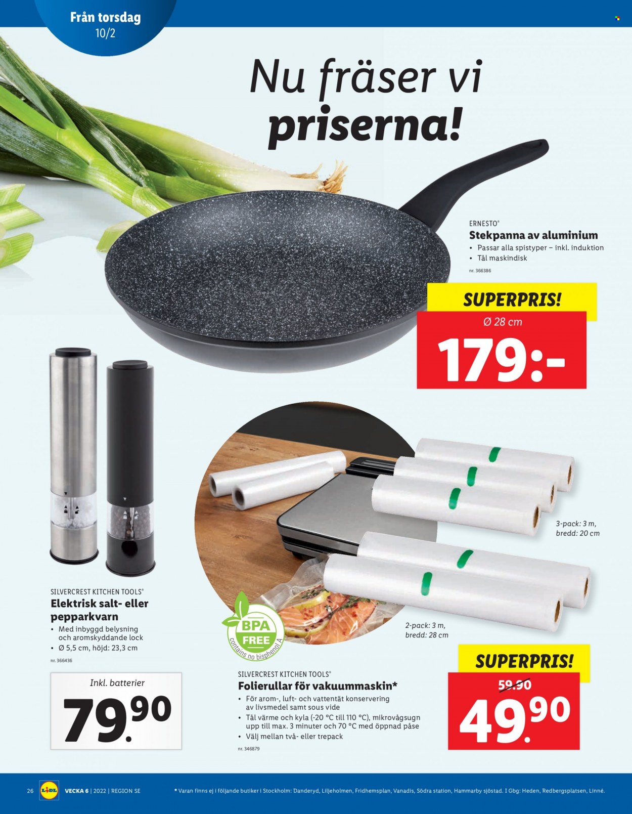 Lidl reklamblad - 7/2 2022 - 13/2 2022. Sida 26