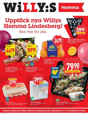 Willys reklamblad - 31/1 2022 - 6/2 2022.