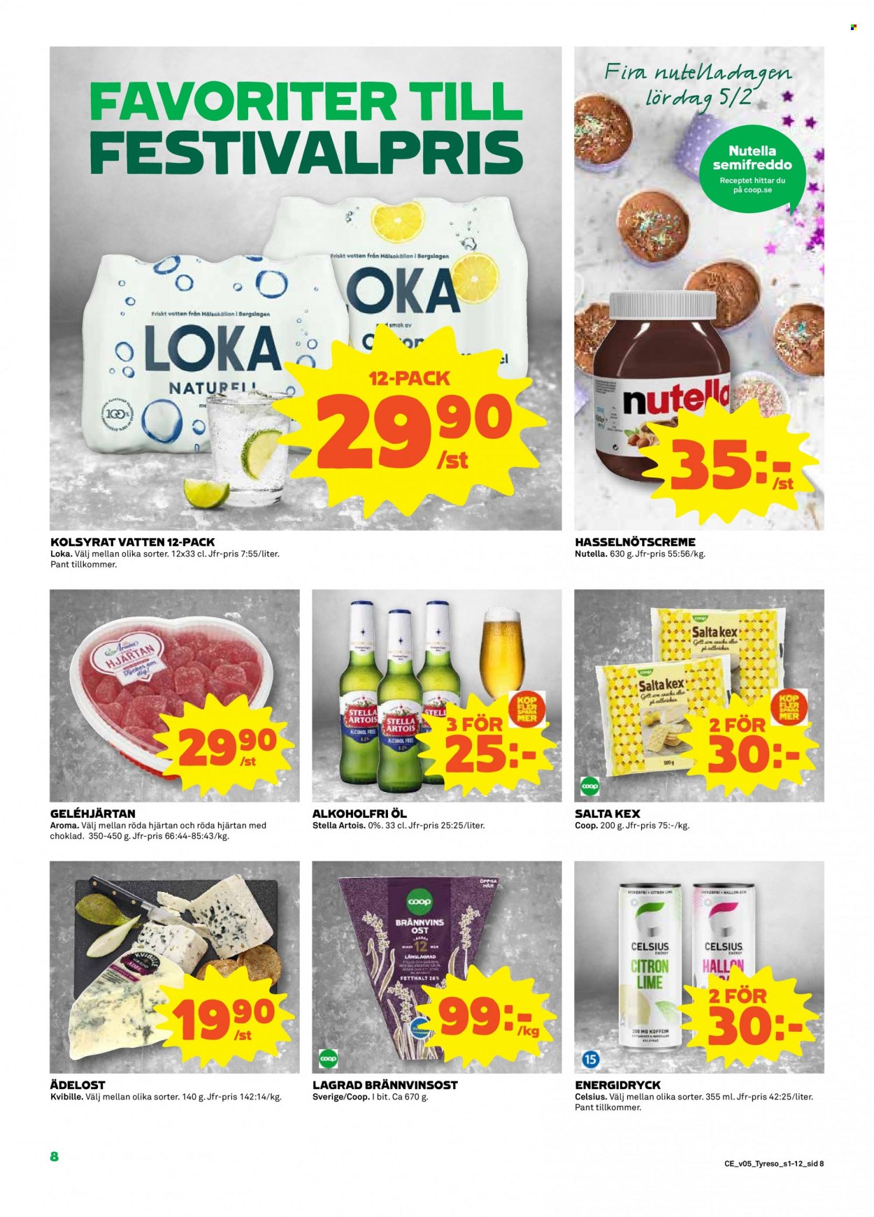 Coop reklamblad - 31/1 2022 - 6/2 2022. Sida 8