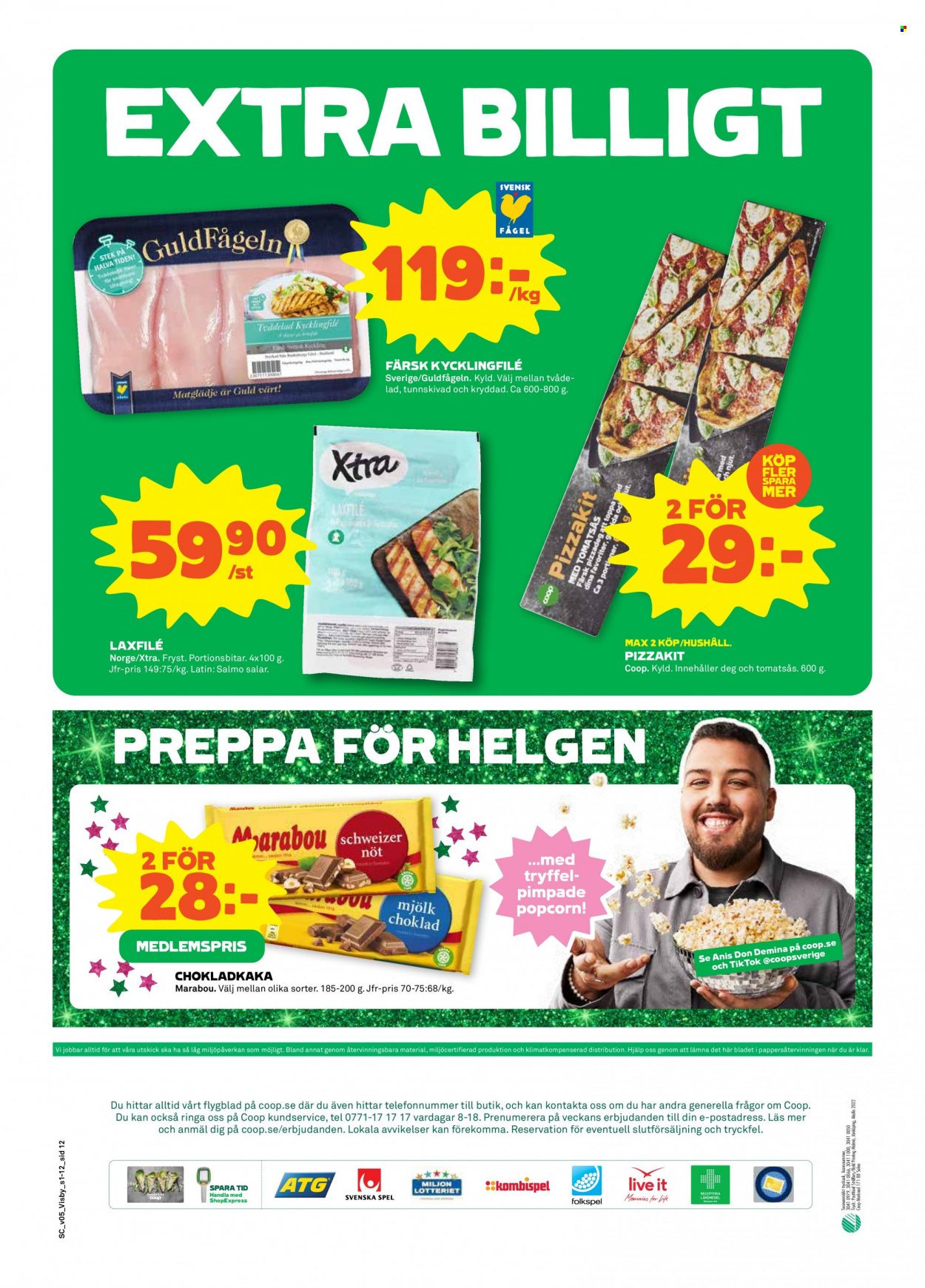 Coop reklamblad - 31/1 2022 - 6/2 2022. Sida 12