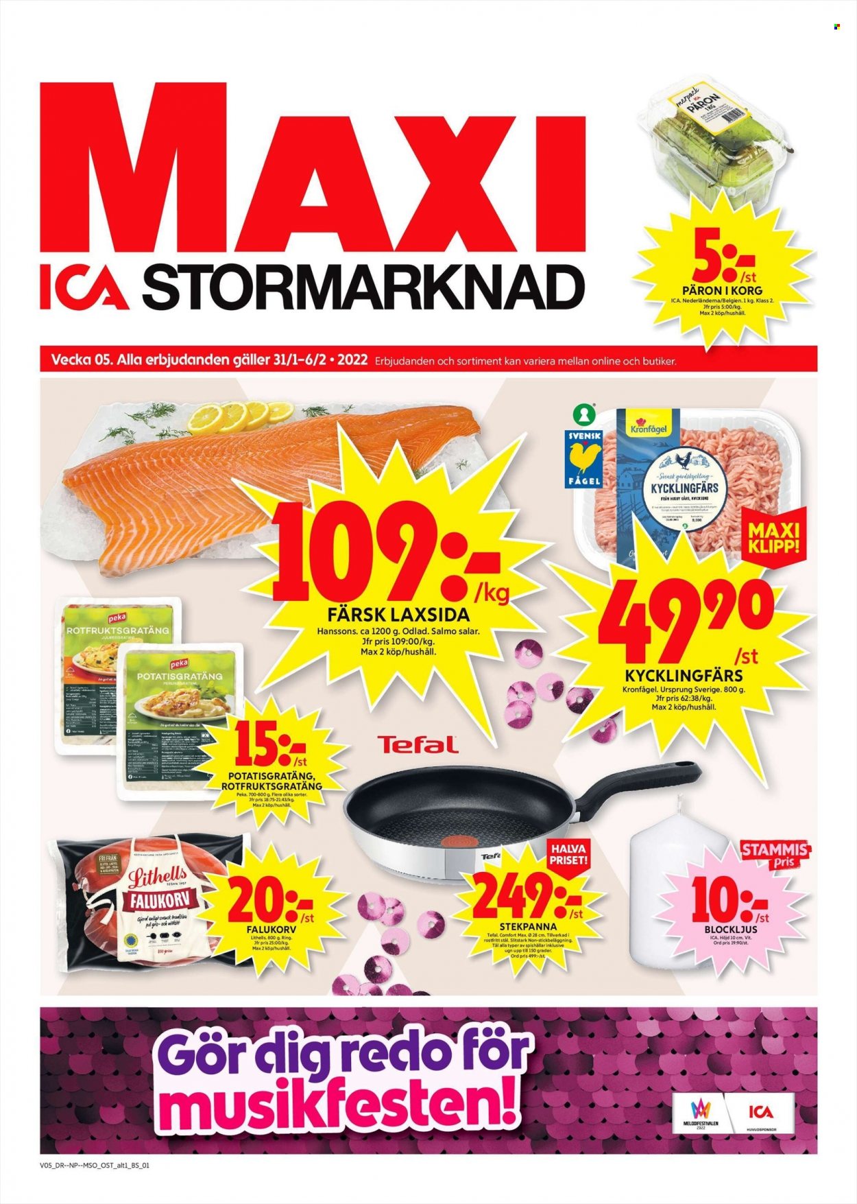 ICA reklamblad - 31/1 2022 - 6/2 2022. Sida 1