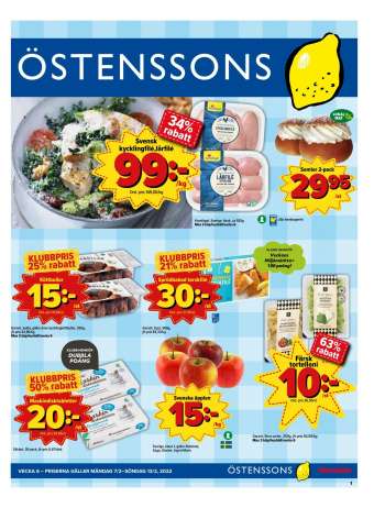Östenssons reklamblad - 7/2 2022 - 13/2 2022.