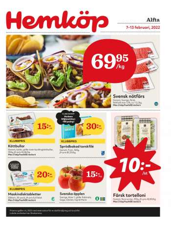 Hemköp reklamblad - 7/2 2022 - 13/2 2022.