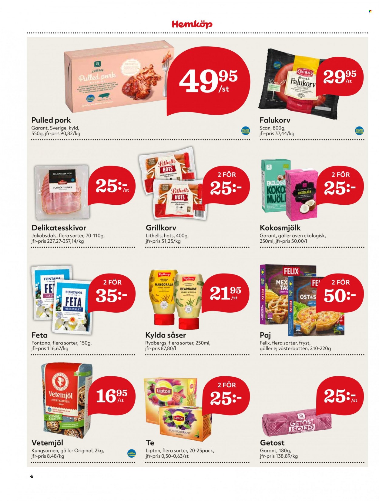 Hemköp reklamblad - 7/2 2022 - 13/2 2022. Sida 4