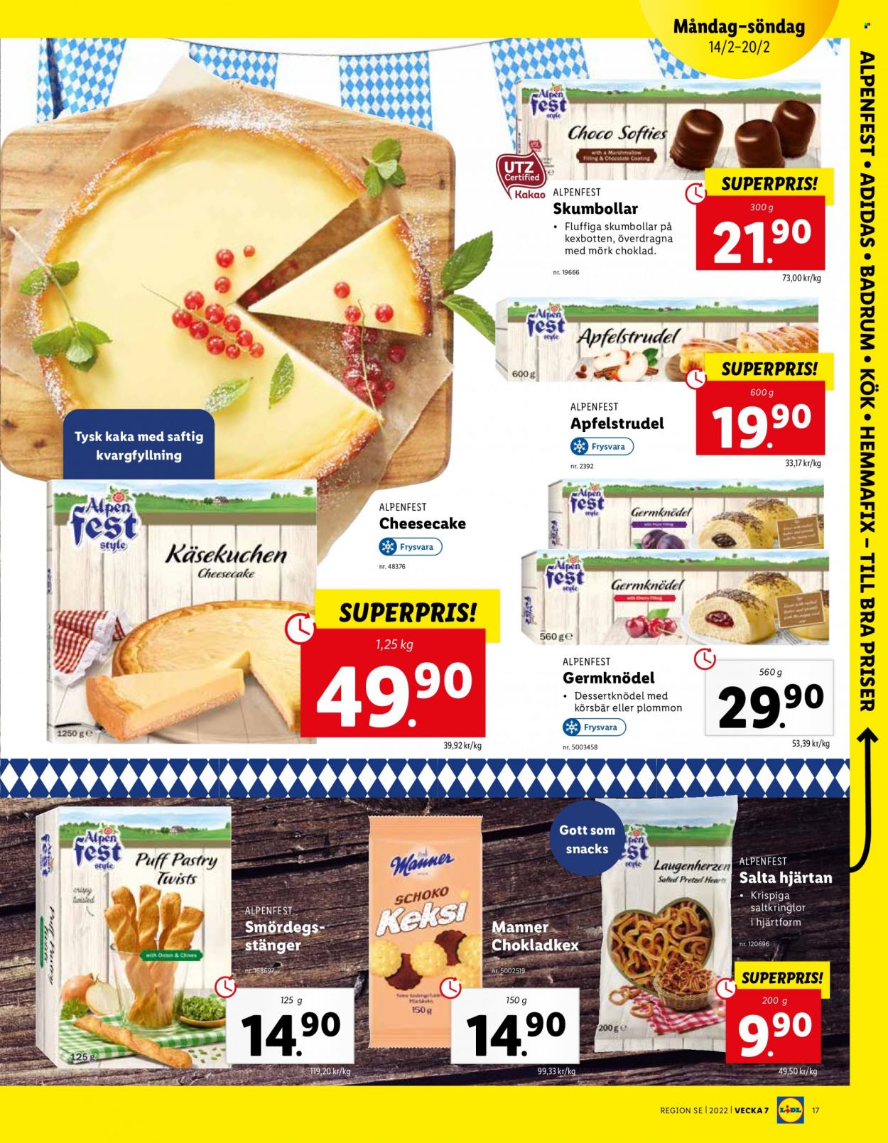 Lidl reklamblad - 14/2 2022 - 20/2 2022. Sida 17
