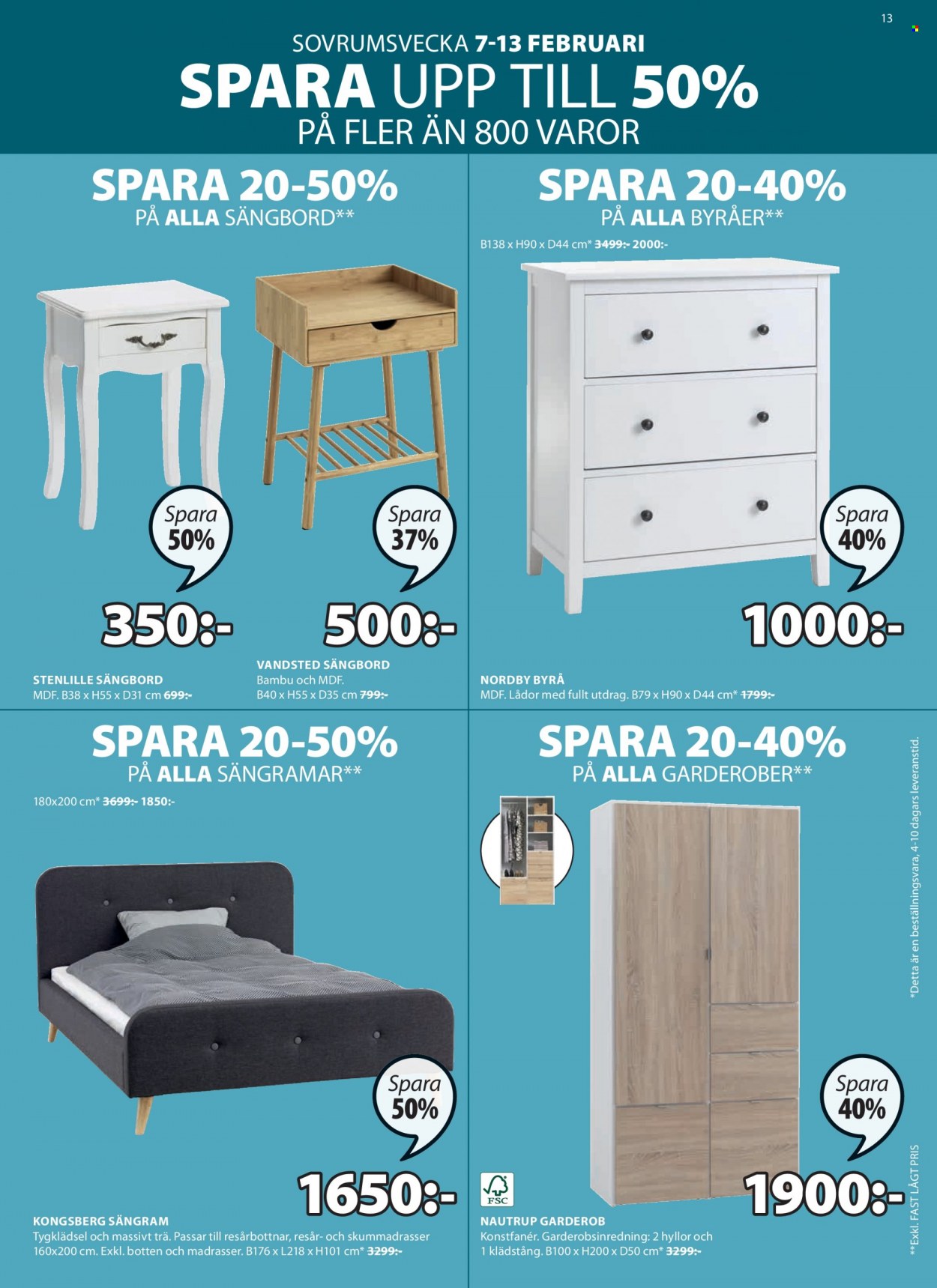 JYSK reklamblad - 7/2 2022 - 20/2 2022. Sida 13