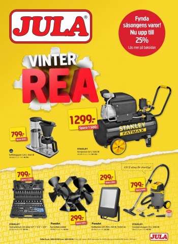 Jula reklamblad - 4/2 2022 - 6/3 2022.