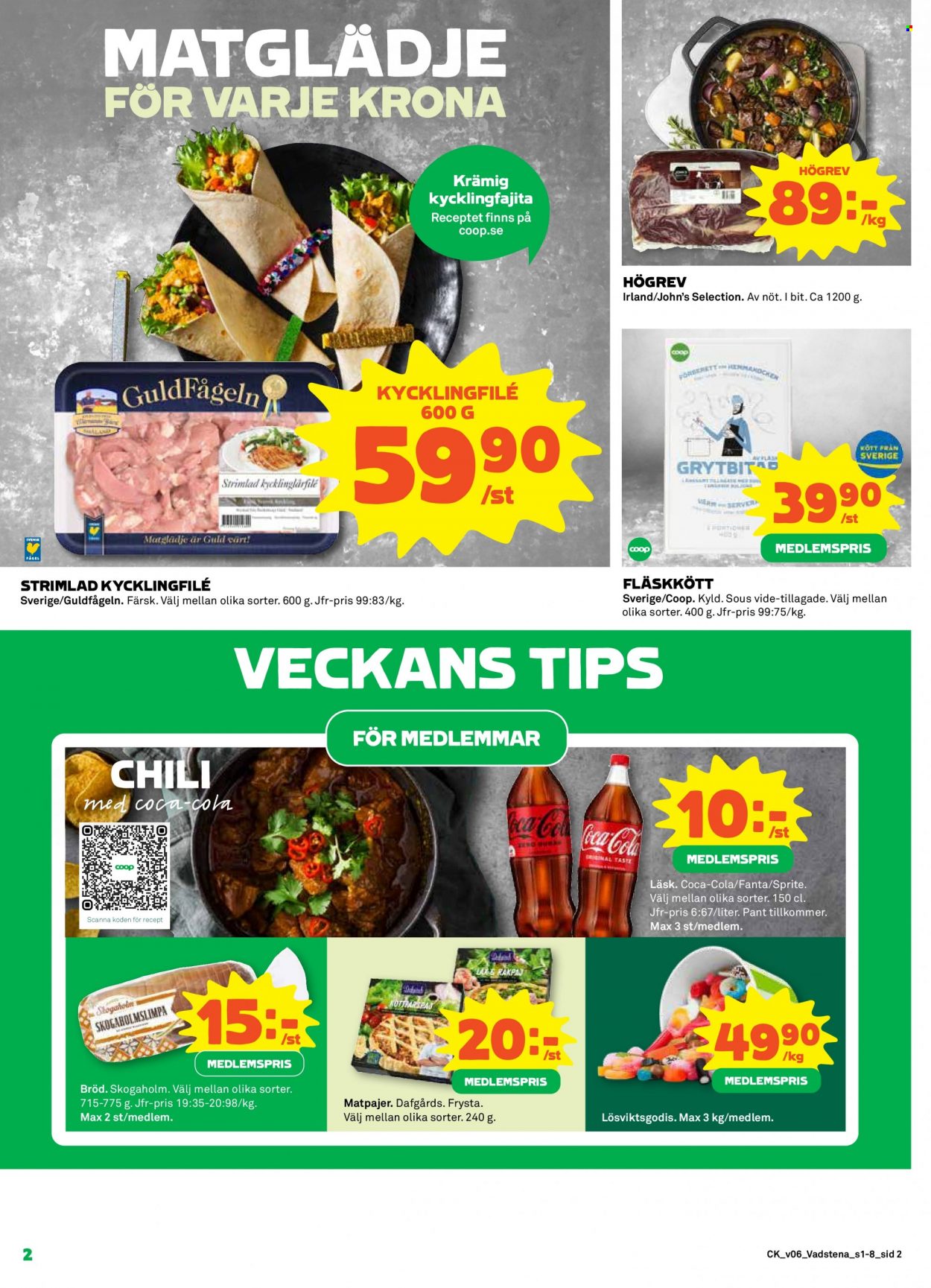 Coop reklamblad - 7/2 2022 - 13/2 2022. Sida 2