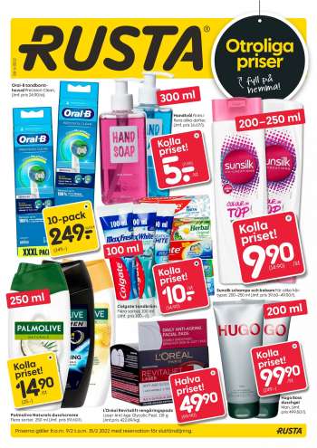 Rusta reklamblad - 9/2 2022 - 15/2 2022.