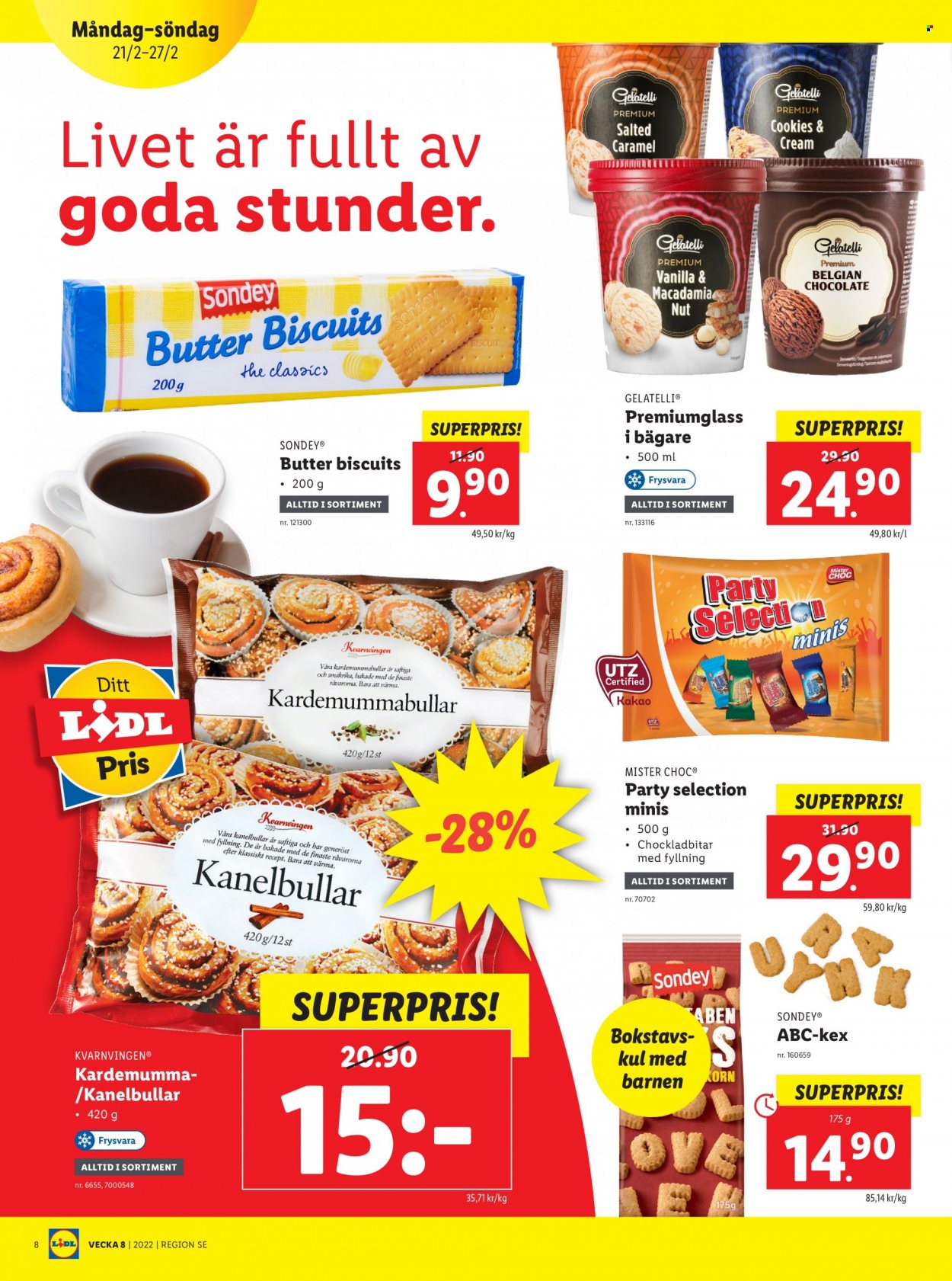 Lidl reklamblad - 21/2 2022 - 27/2 2022. Sida 8