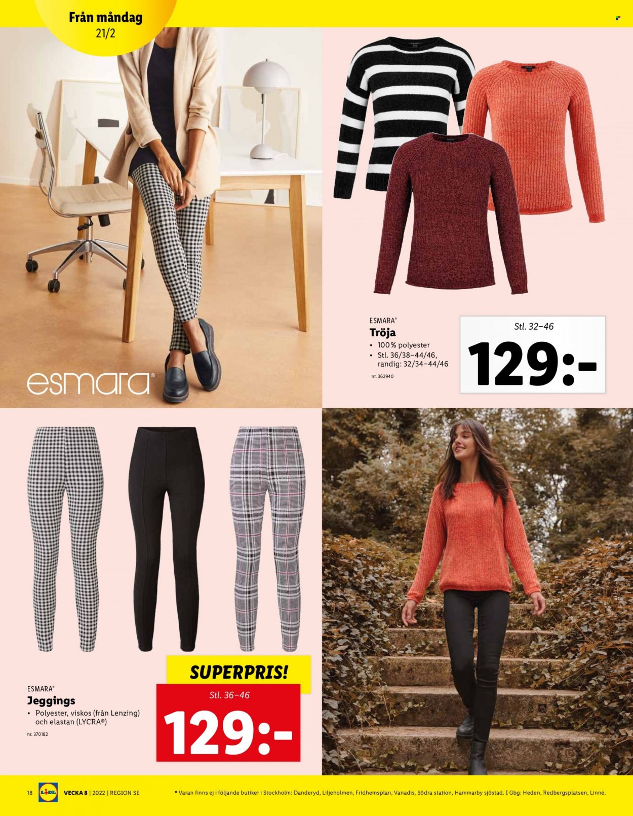 Lidl reklamblad - 21/2 2022 - 27/2 2022. Sida 18