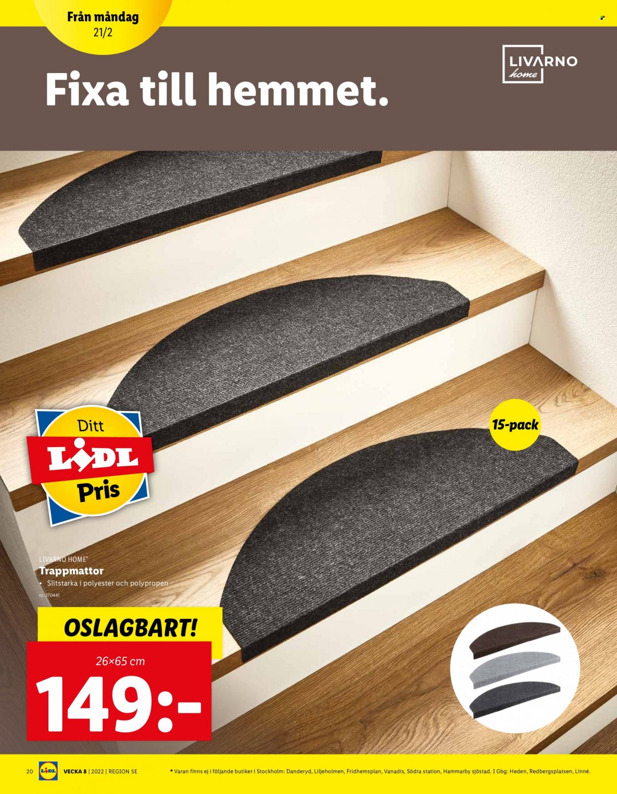Lidl reklamblad - 21/2 2022 - 27/2 2022. Sida 20