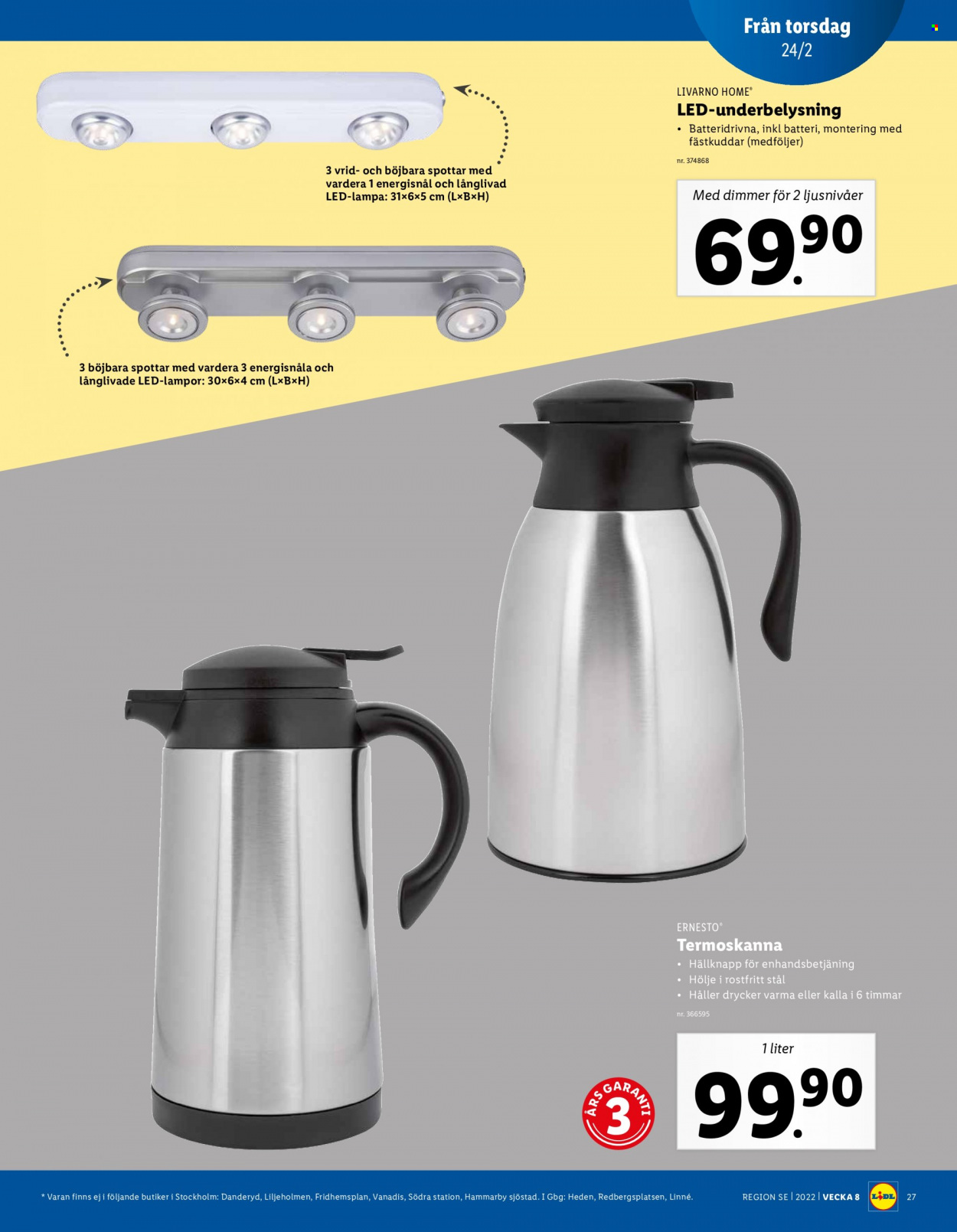 Lidl reklamblad - 21/2 2022 - 27/2 2022. Sida 27
