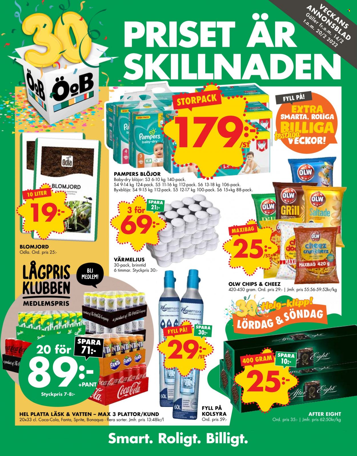 ÖoB reklamblad - 14/2 2022 - 20/2 2022. Sida 1