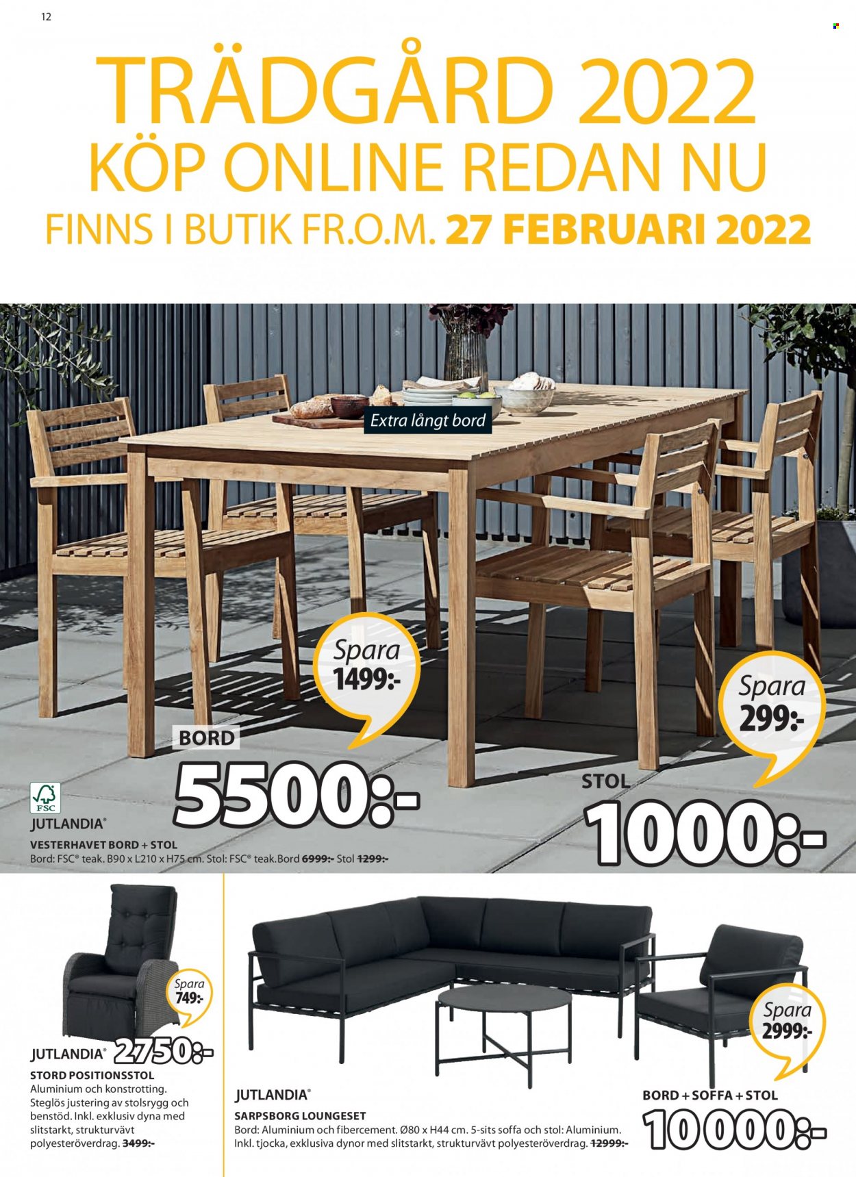 JYSK reklamblad - 14/2 2022 - 27/2 2022. Sida 12