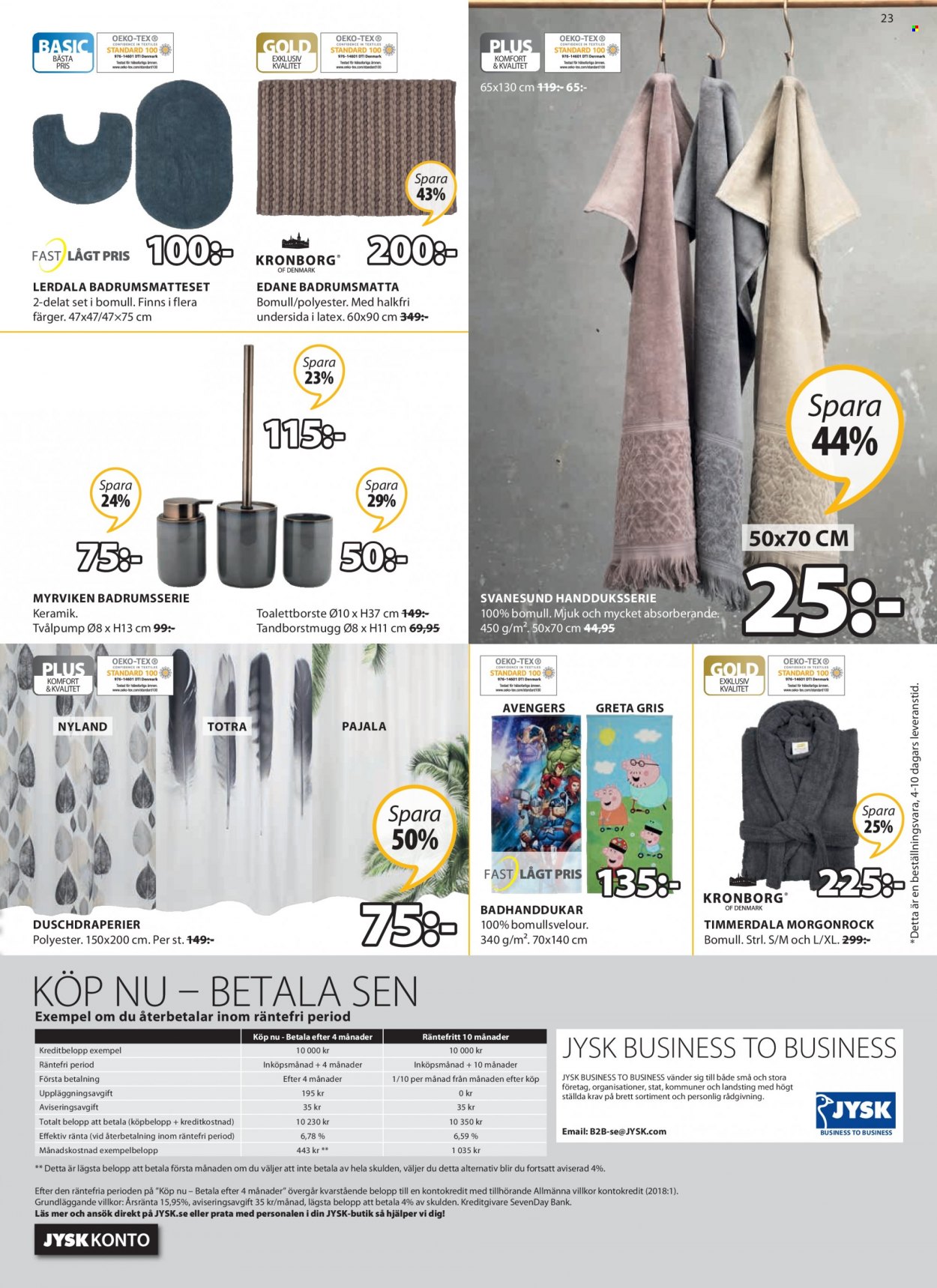 JYSK reklamblad - 14/2 2022 - 27/2 2022. Sida 23