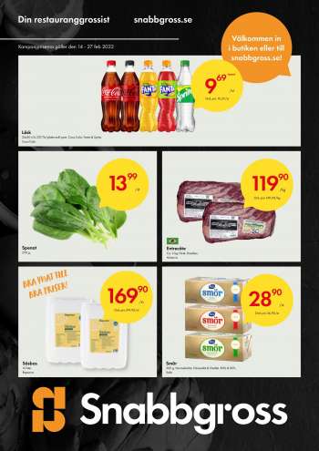 Axfood Snabbgross reklamblad - 14/2 2022 - 27/2 2022.