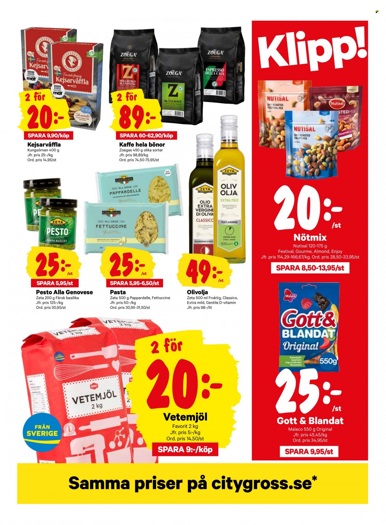 City Gross reklamblad - 14/2 2022 - 20/2 2022. Sida 13