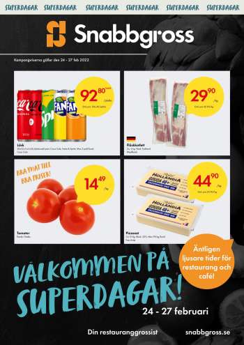 Axfood Snabbgross reklamblad - 24/2 2022 - 27/2 2022.