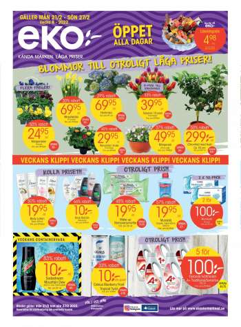 EKO reklamblad - 21/2 2022 - 27/2 2022.