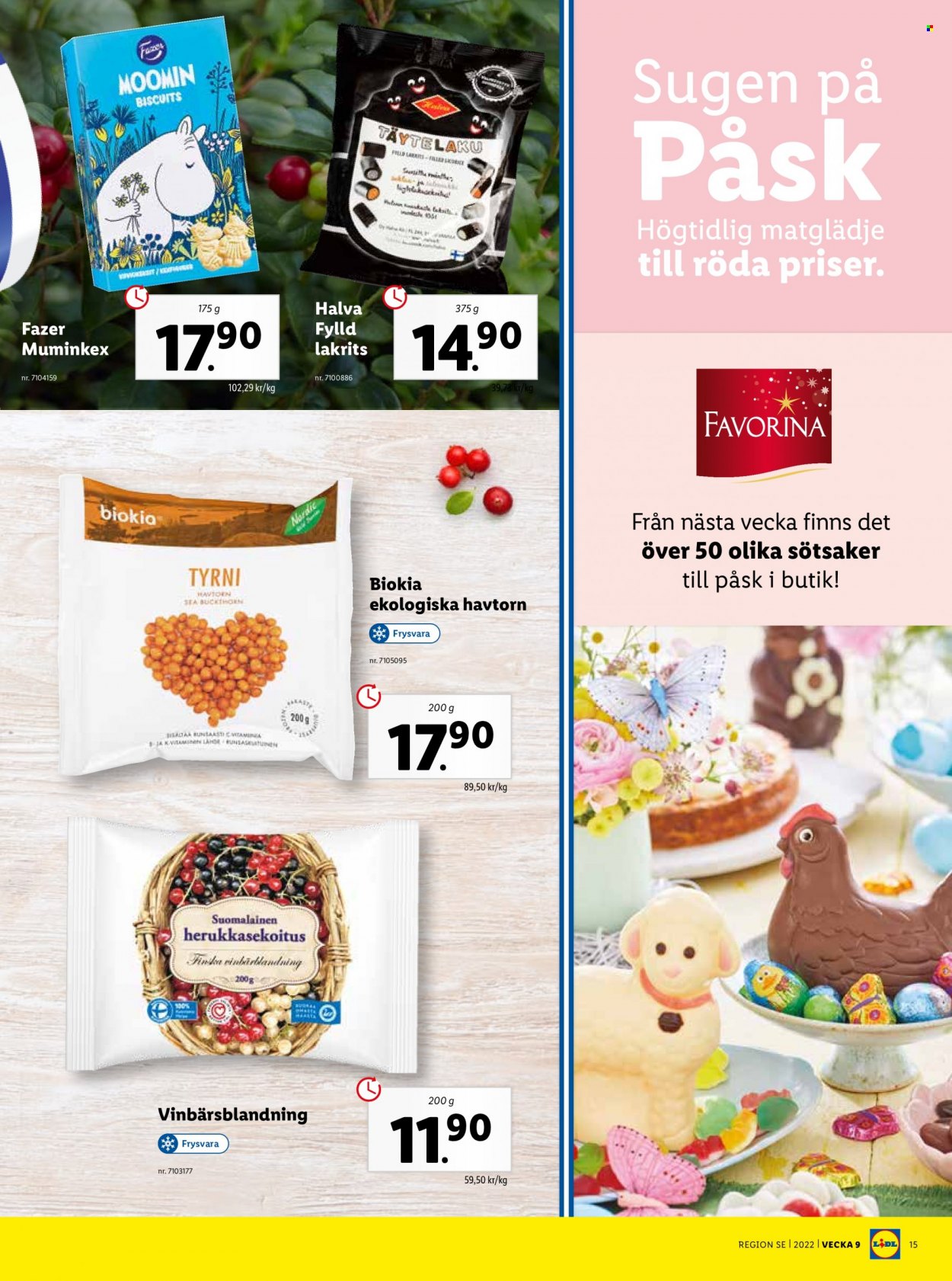 Lidl reklamblad - 28/2 2022 - 6/3 2022. Sida 15