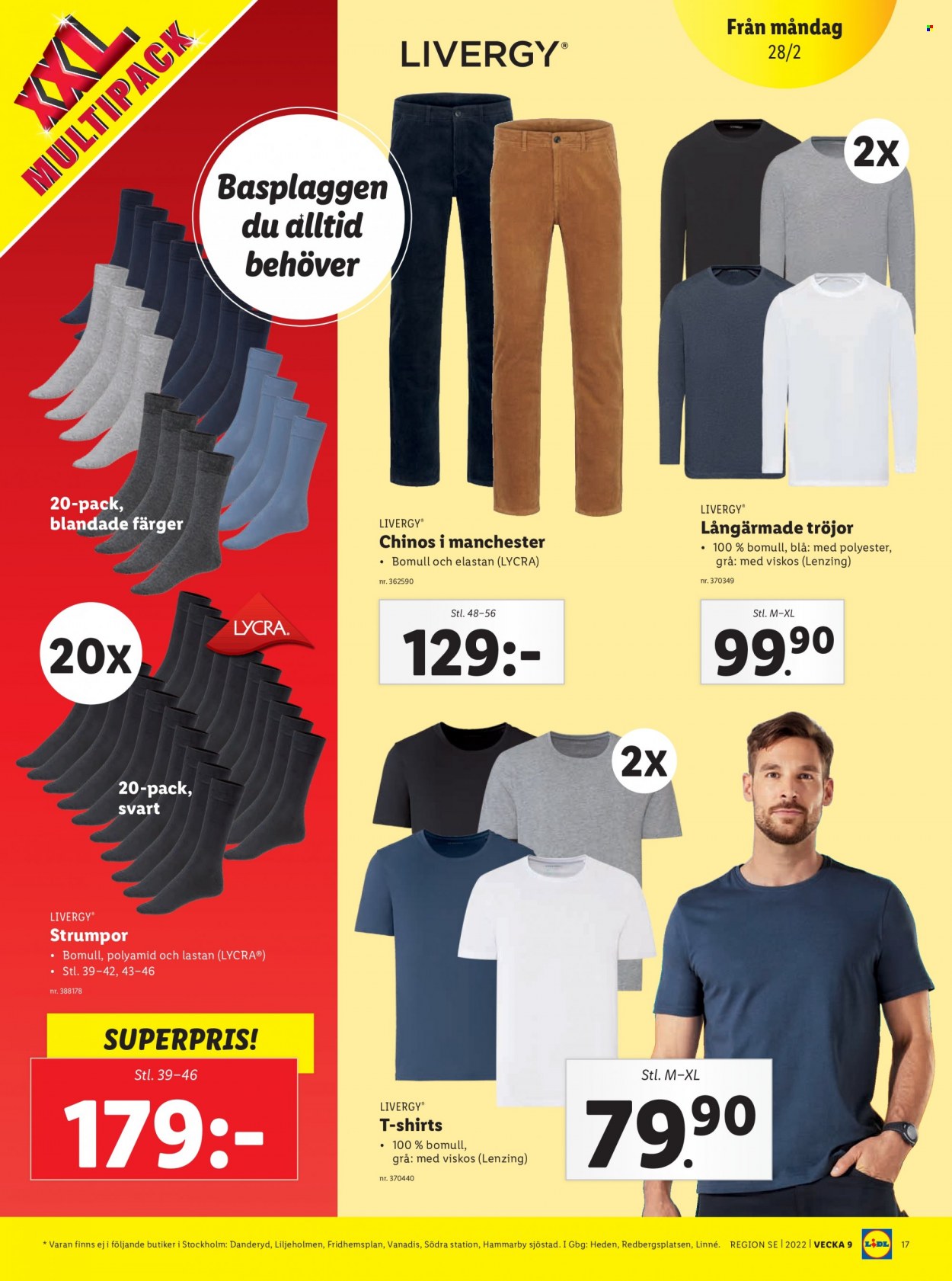 Lidl reklamblad - 28/2 2022 - 6/3 2022. Sida 17