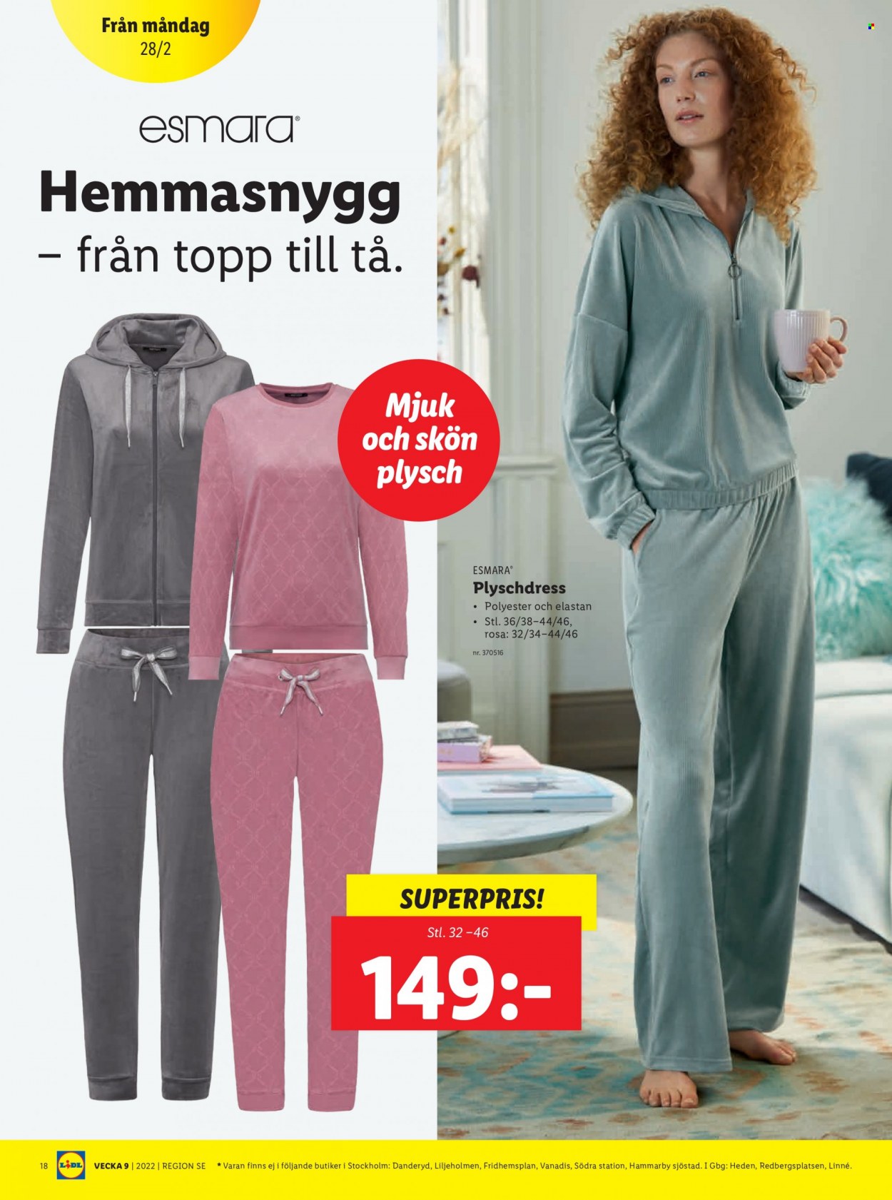 Lidl reklamblad - 28/2 2022 - 6/3 2022. Sida 18