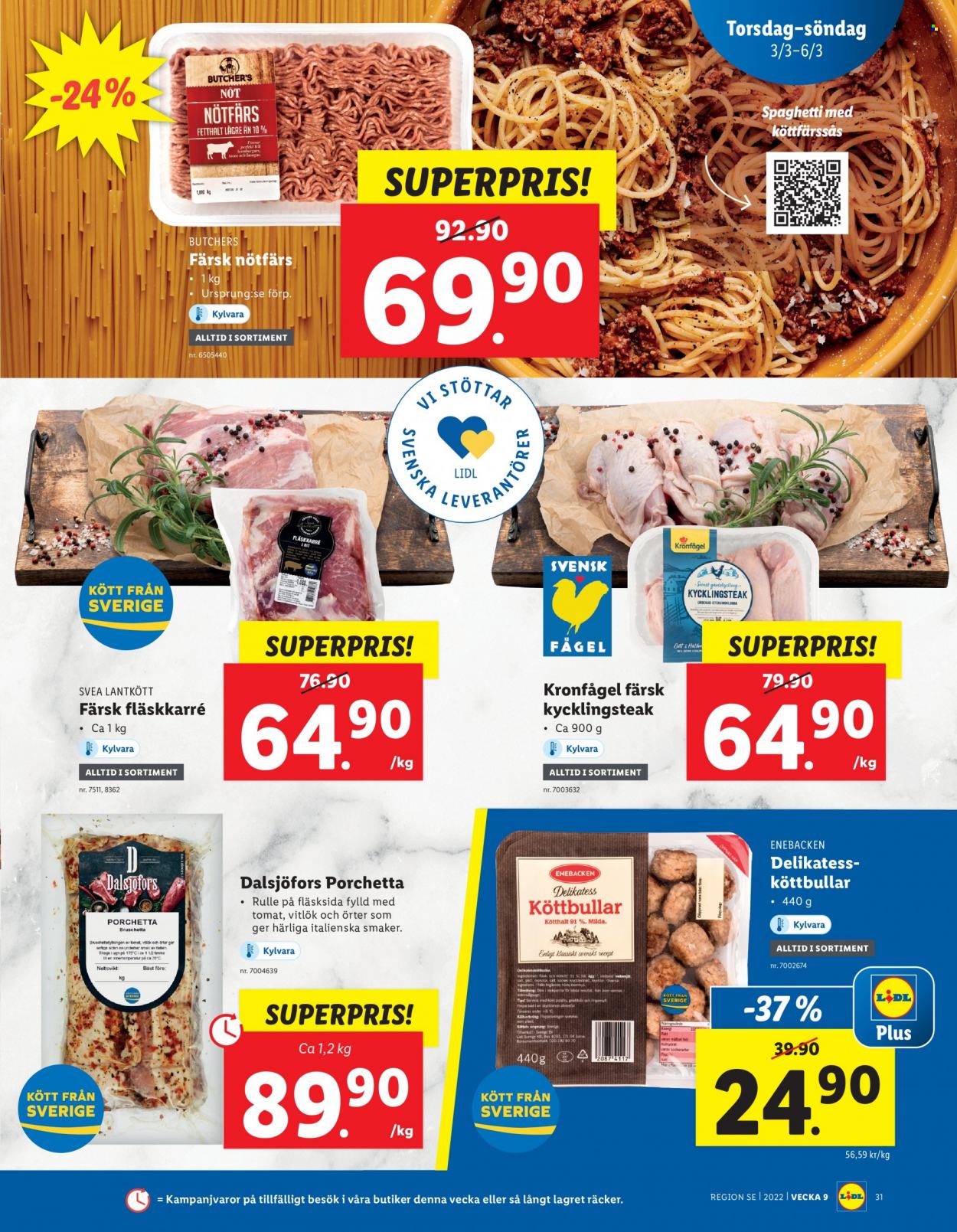 Lidl reklamblad - 28/2 2022 - 6/3 2022. Sida 31