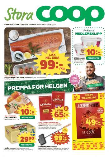 Coop reklamblad - 21/2 2022 - 27/2 2022.