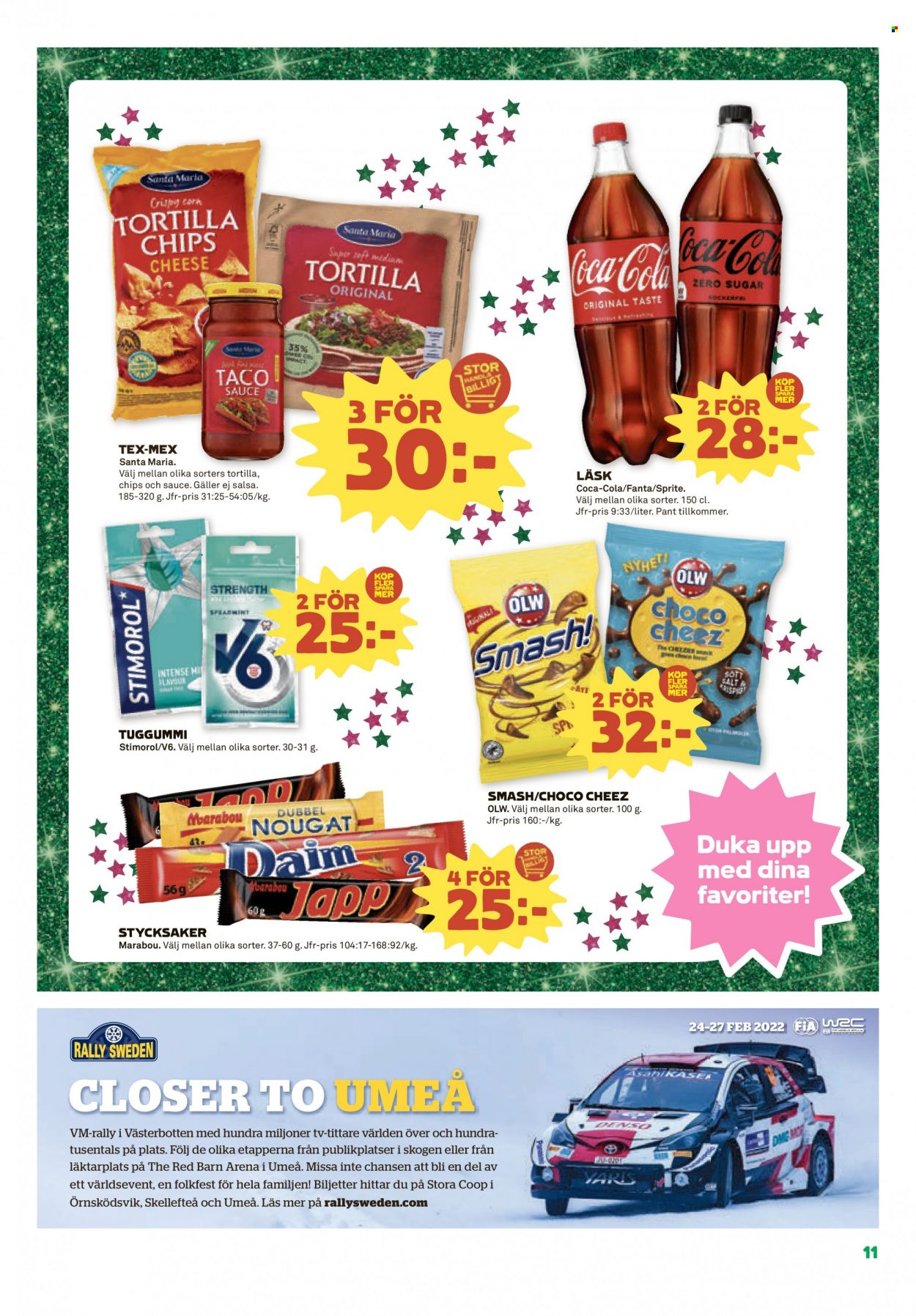 Coop reklamblad - 21/2 2022 - 27/2 2022. Sida 11